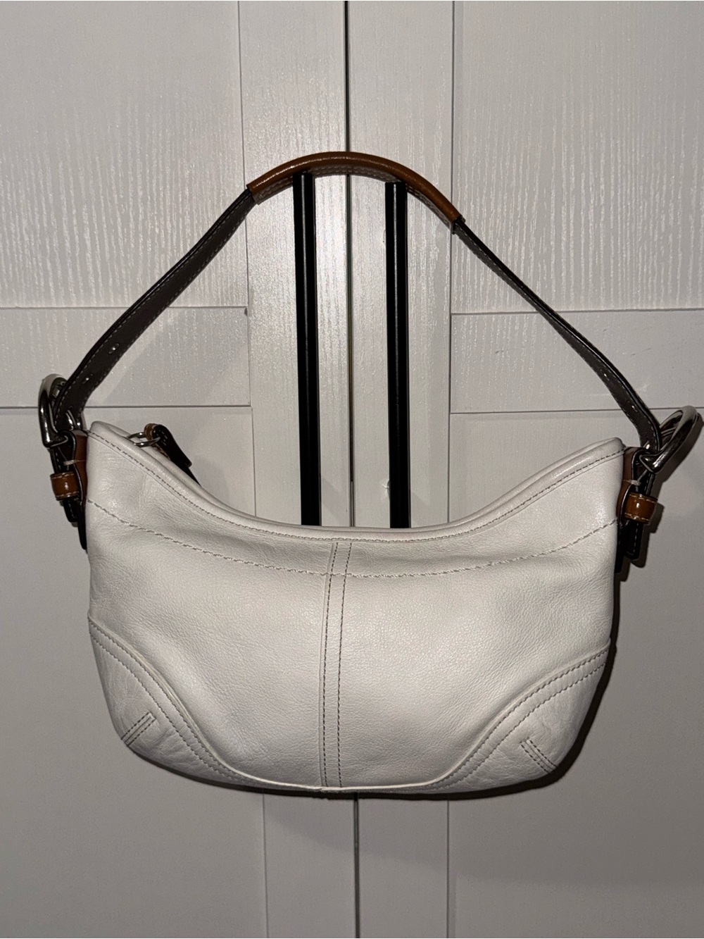 Coach Ivory Mini Soho shoulder bag